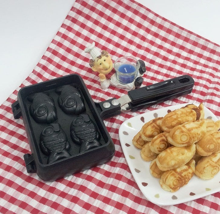 Korean Bungeoppang Pan Baking Pan Street Food Fish Shaped Waffle Maker