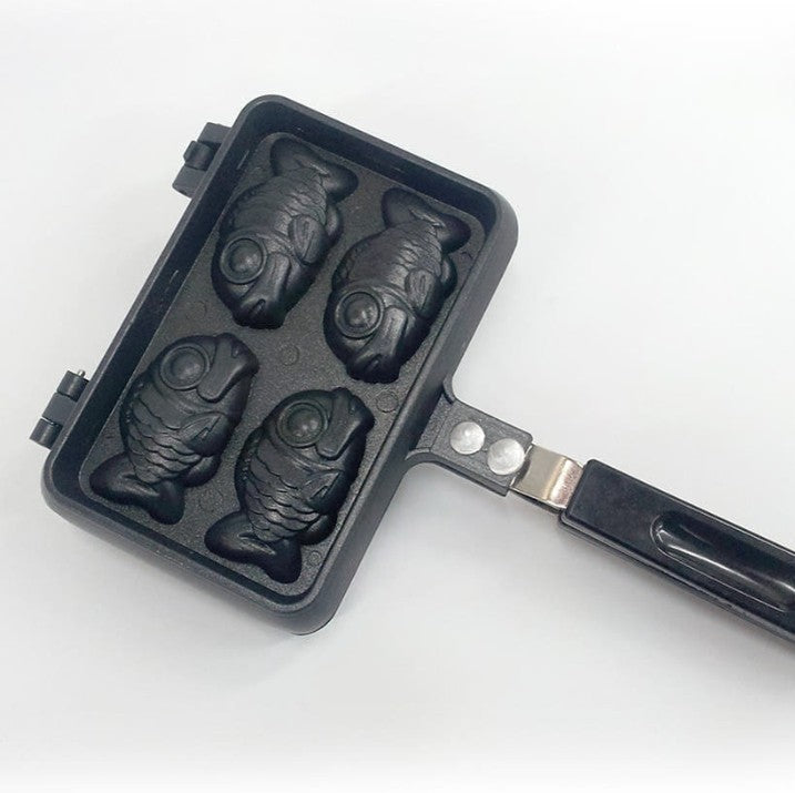 Korean Bungeoppang Pan Baking Pan Street Food Fish Shaped Waffle Maker