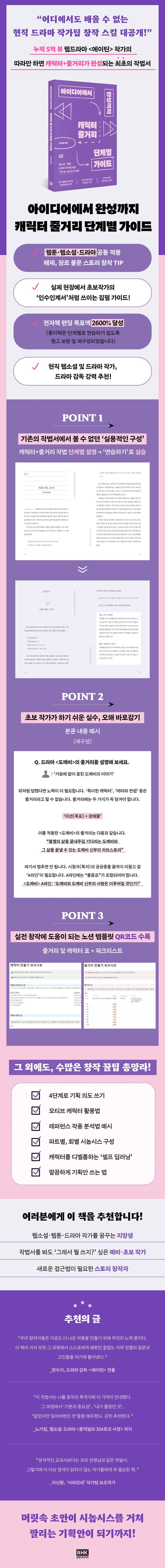 A step by step guide to character plot Book (Korean Edition)