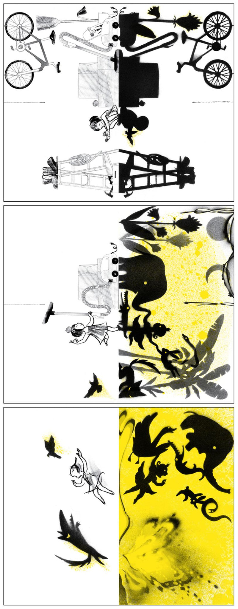 Shadow Hardcover Korean Edition by Suzy Lee