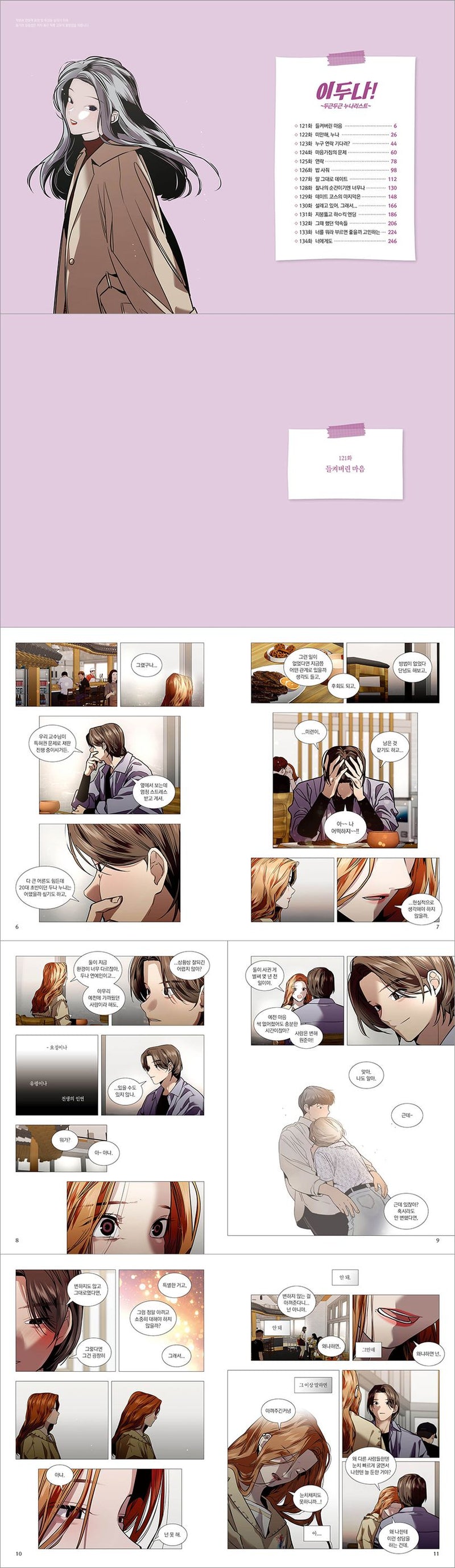 The Girl Downstairs Comic Book Vol.10 [Korean Edition]
