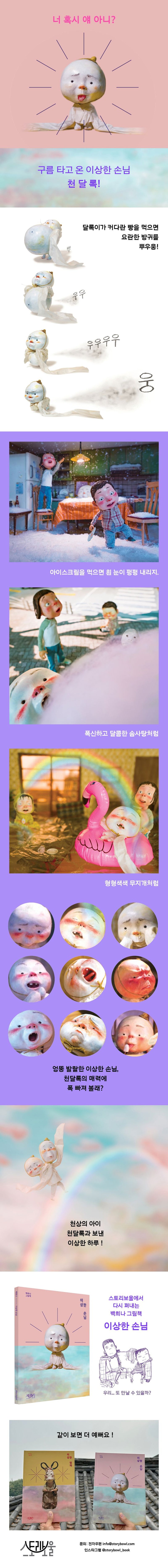 The Strange Guest Hardcover Korean Edition by Baek Heena